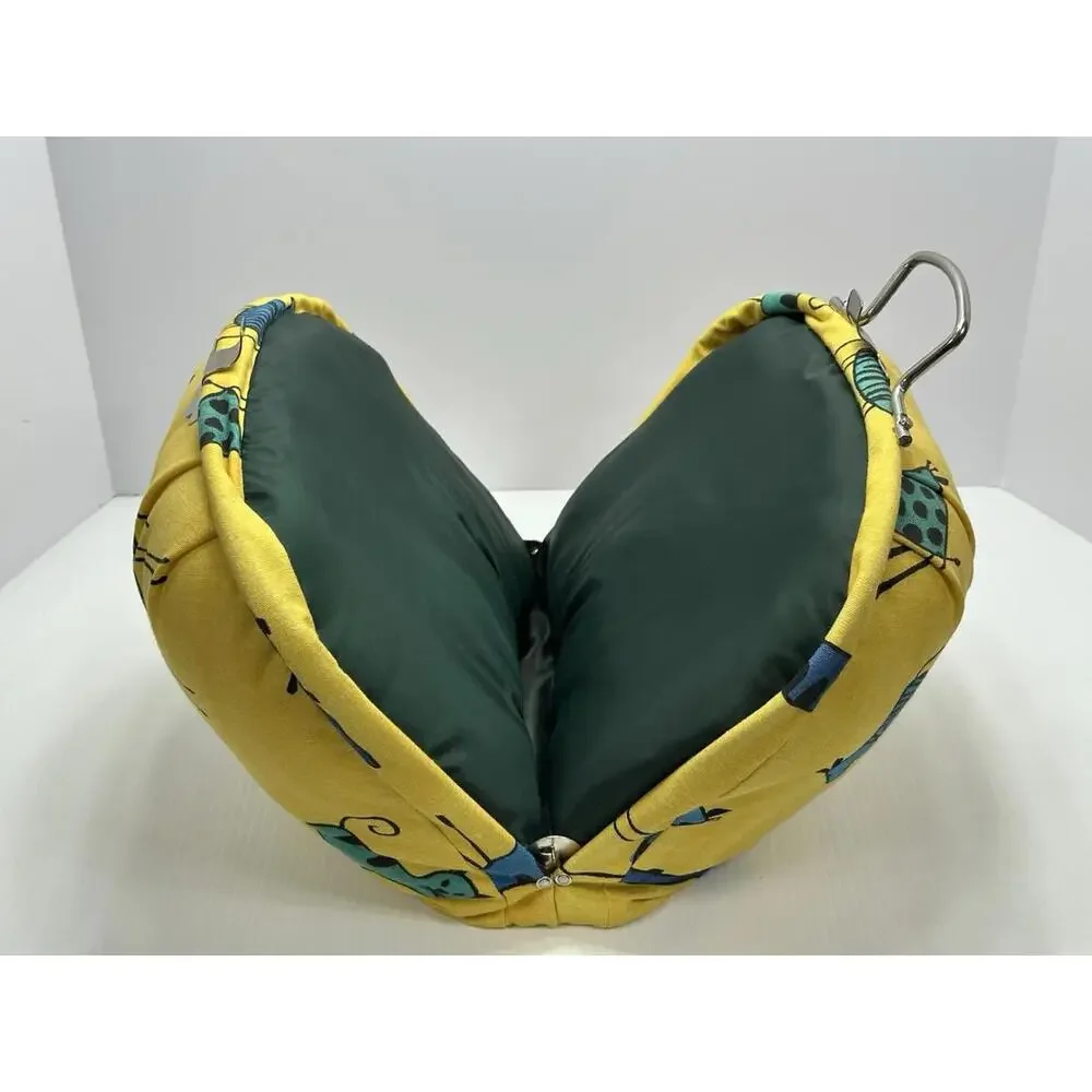 Vintage Clamshell Knitting Sewing Bag Purse Metal‎ Frame Storage Container?